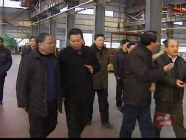 陳克勤調(diào)研泰隆集團生產(chǎn)經(jīng)營狀況