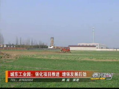 城東工業(yè)園:強(qiáng)化項(xiàng)目推進(jìn) 增強(qiáng)發(fā)展后勁