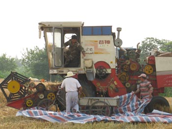 3000臺聯(lián)合收割機投入夏收作業(yè)